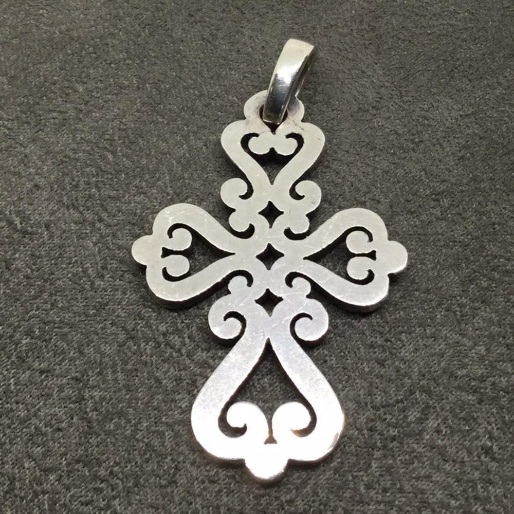Retired James Avery Spanish Mission Cross
